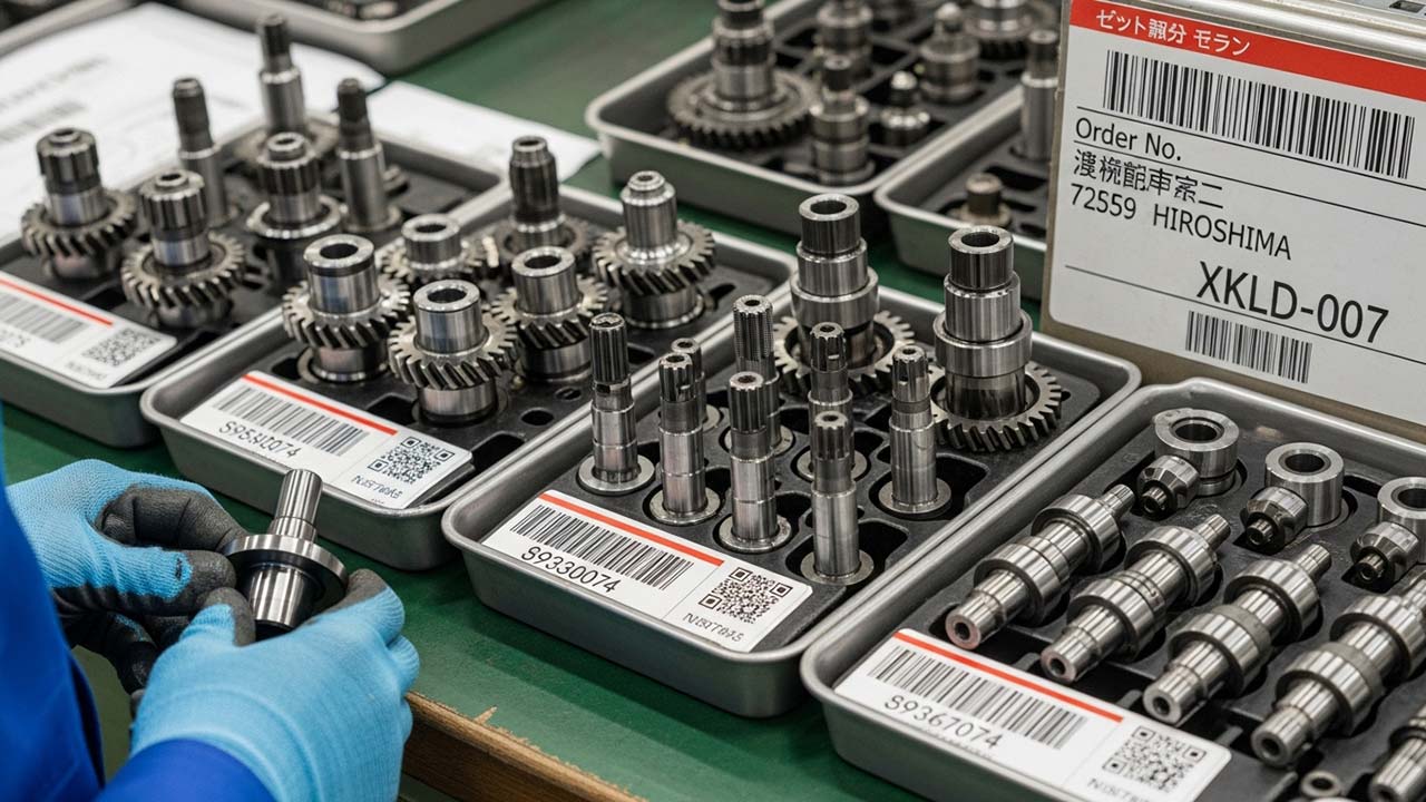 Đơn hàng TTS cơ khí chế tạo (linh kiện ô tô) tại Hiroshima