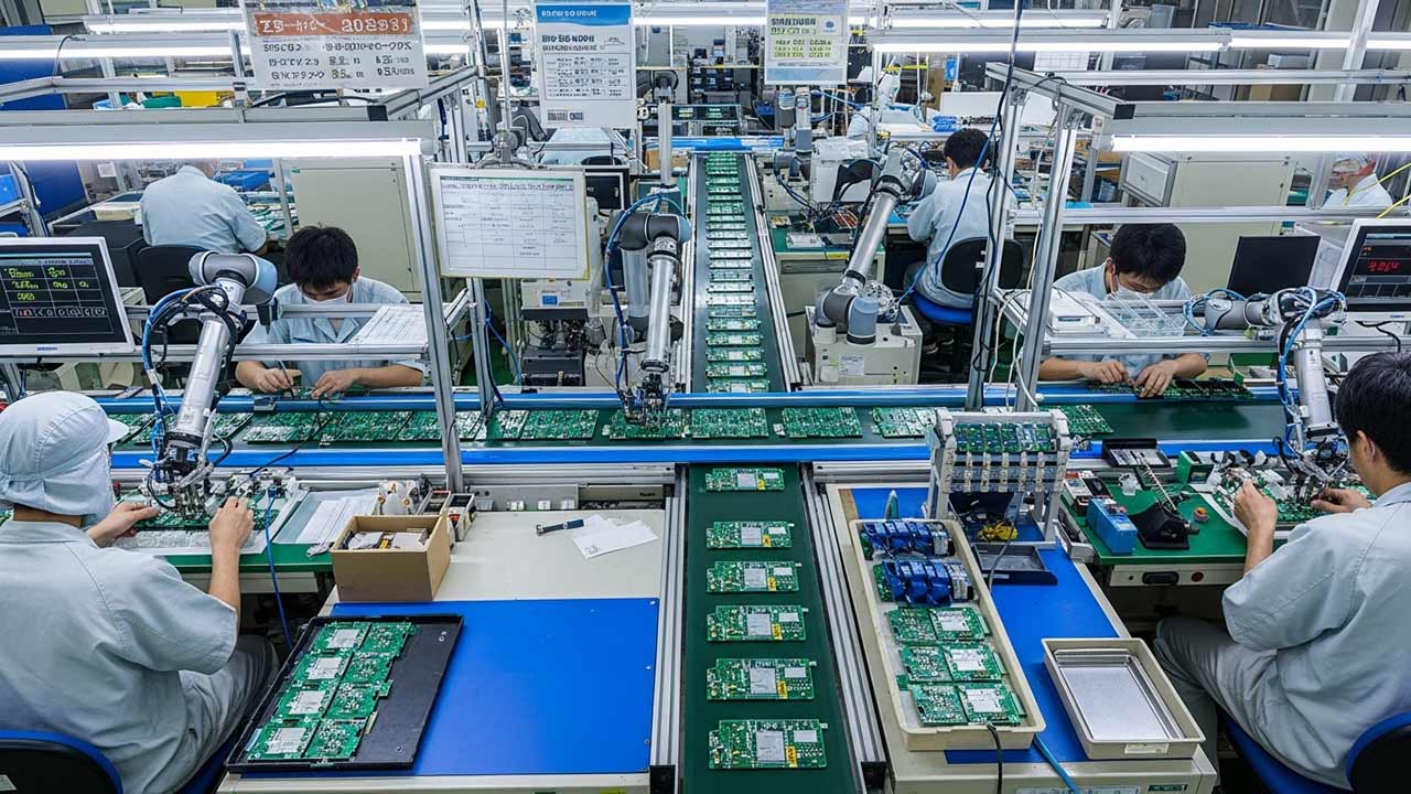 Đơn hàng TTS điện tử (lắp ráp linh kiện điện tử) tại Gunma