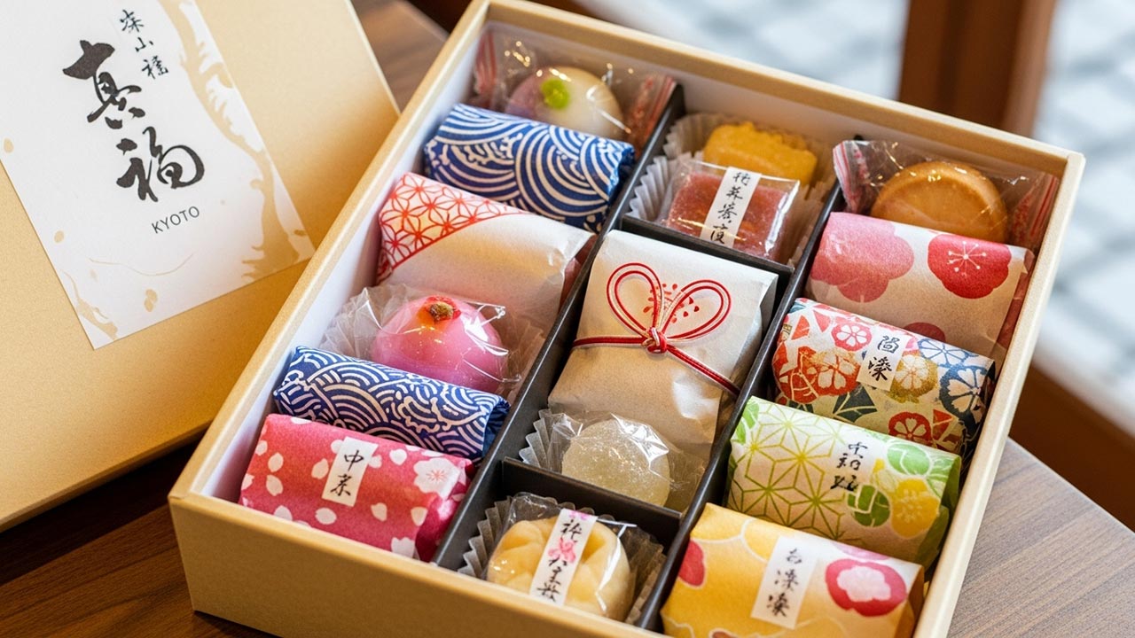 Đơn hàng TTS đóng gói bánh kẹo tại Kyoto