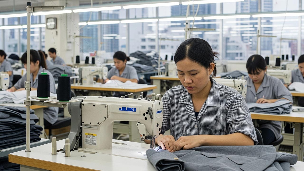 Đơn hàng TTS may mặc (may đồng phục công sở) tại Tokyo