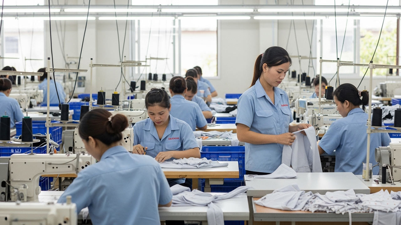 Đơn hàng TTS may mặc (may quần áo phụ nữ và trẻ em) tại Aichi