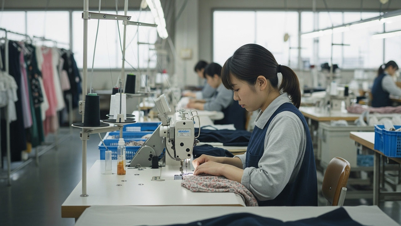 Đơn hàng TTS may mặc (may quần áo, váy) tại Aichi